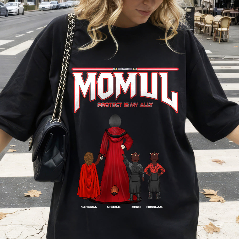 Personalized Darth Momul – Best Mom in the Galaxy Shirt For Mom - Custom Mother's Day Gift 2026 New