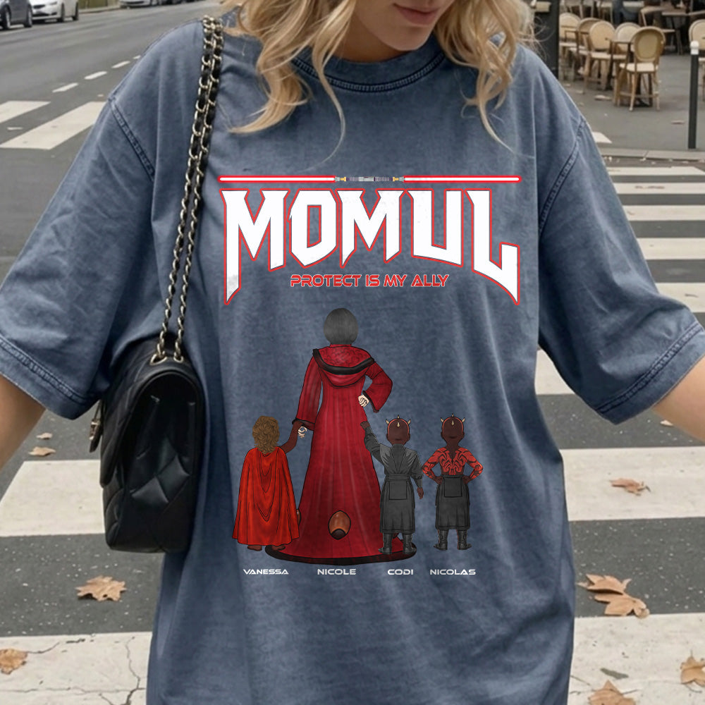 Personalized Darth Momul – Best Mom in the Galaxy Shirt For Mom - Custom Mother's Day Gift 2026 New