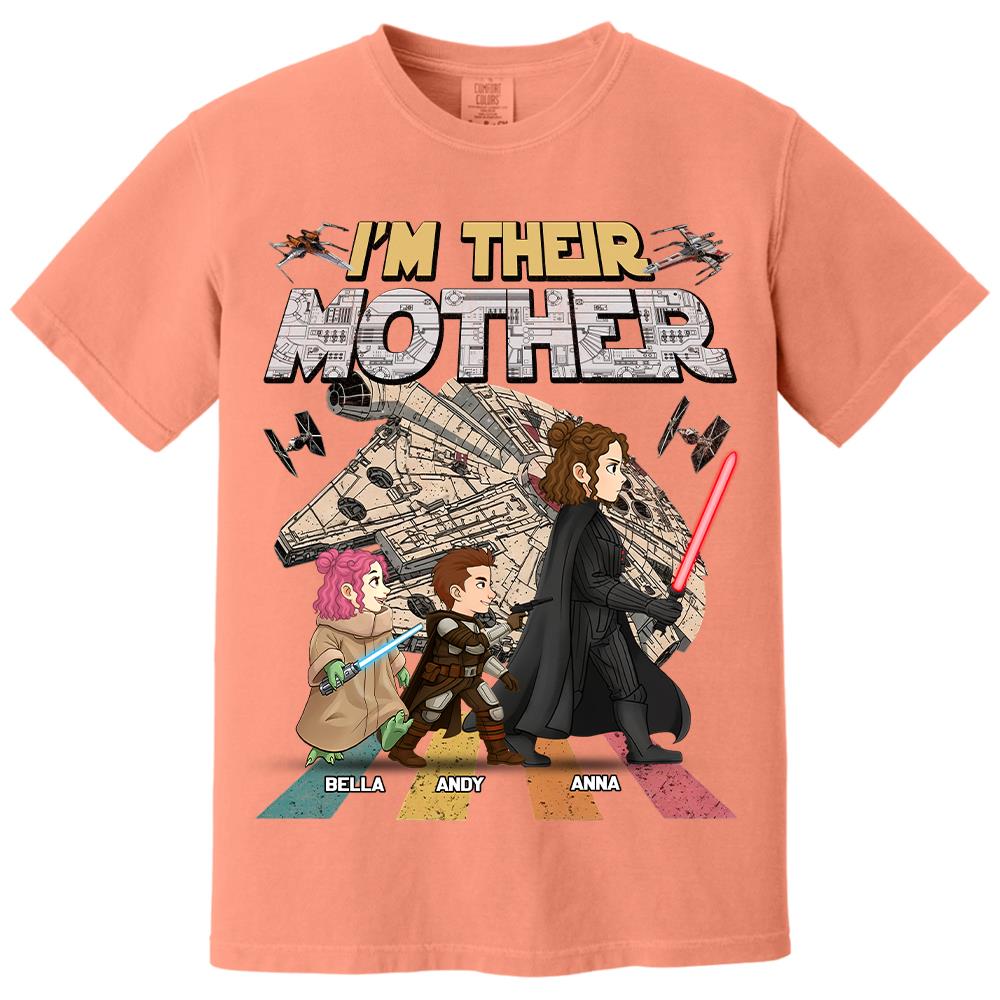 I Am Their Mother - Personalized Shirt - Gift For Mom, Mother's Day T1807 Hv01