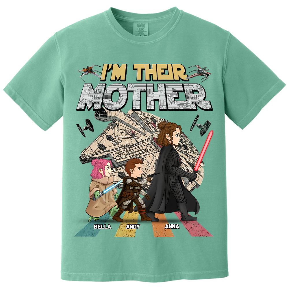 I Am Their Mother - Personalized Shirt - Gift For Mom, Mother's Day T1807 Hv01
