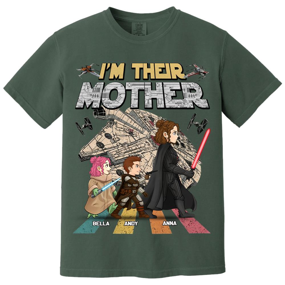 I Am Their Mother - Personalized Shirt - Gift For Mom, Mother's Day T1807 Hv01