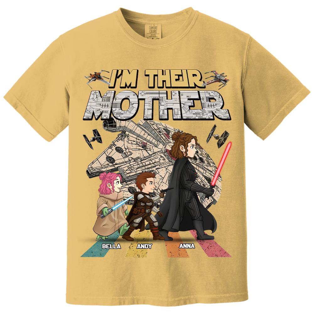 I Am Their Mother - Personalized Shirt - Gift For Mom, Mother's Day T1807 Hv01