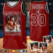 Personalized Basketball Jersey - Custom Your Photo - Gift For Basketball Player A2110