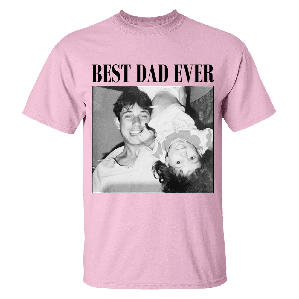 Custom Photo Dad Shirt, Personalised Comfort Colors Dad Shirt, Dad Picture Tshirt , Christmas Gift for Dad, Dad Tee, Dad Gift, Grandpa Gift VH01
