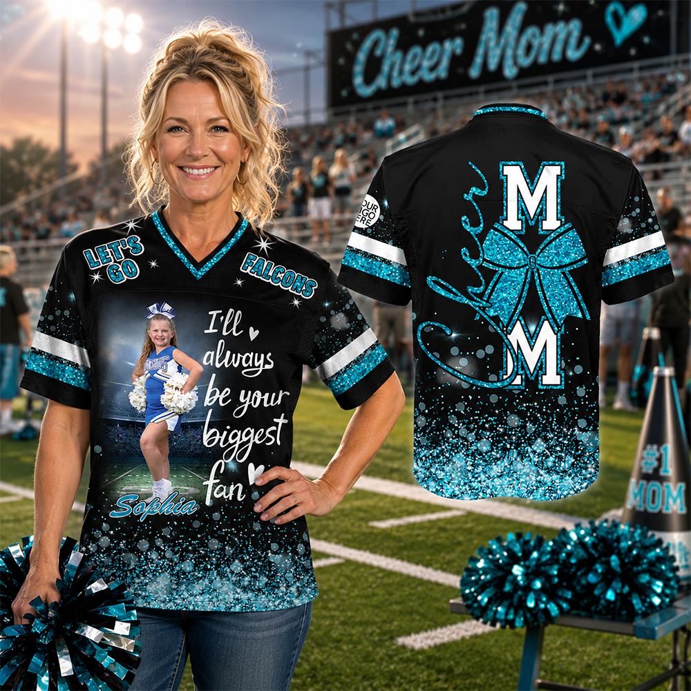 Cheer Mom - Personalized All Over Print Shirt For Cheerleading Lovers NA04 Hv01