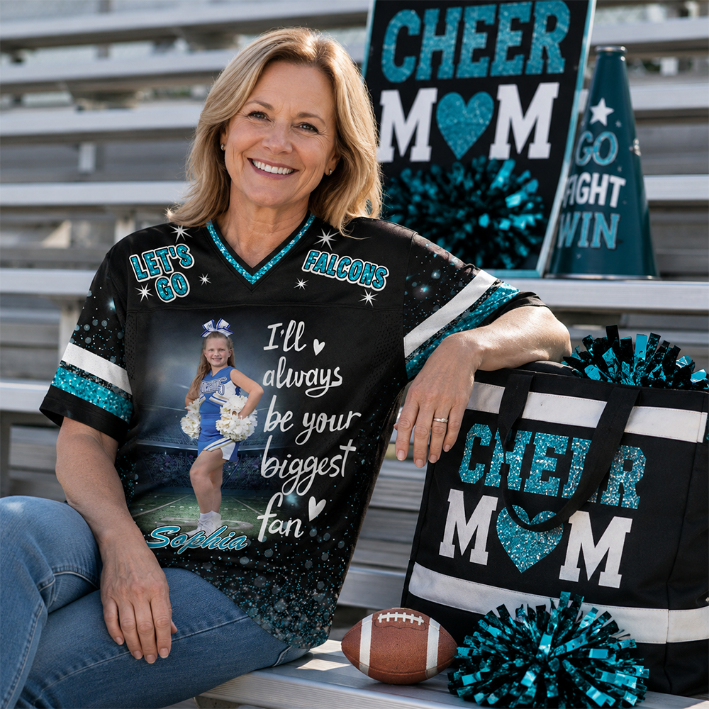 Cheer Mom - Personalized All Over Print Shirt For Cheerleading Lovers NA04 Hv01