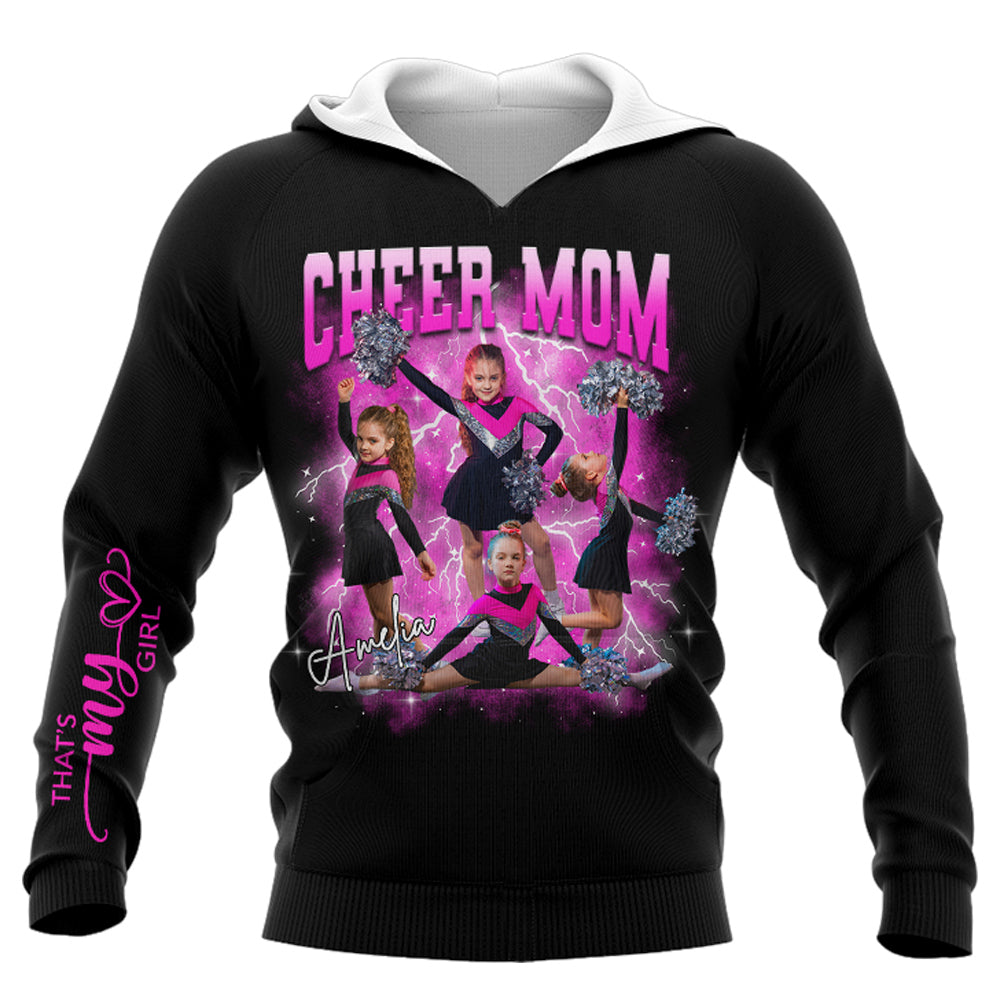Cheer Mom - I'll Always Be Your Biggest Fan Personalized Shirt For Cheer  Family Na02