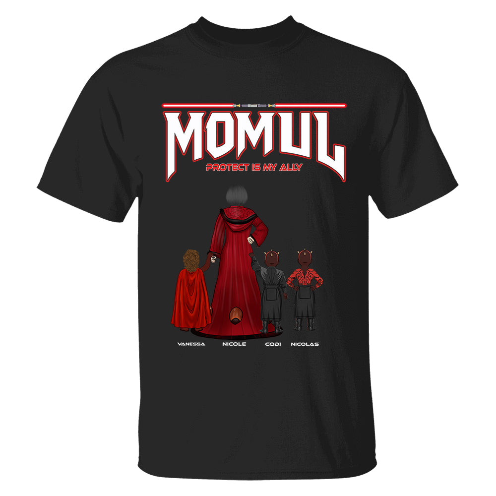 Personalized Darth Momul – Best Mom in the Galaxy Shirt For Mom - Custom Mother's Day Gift 2026 New