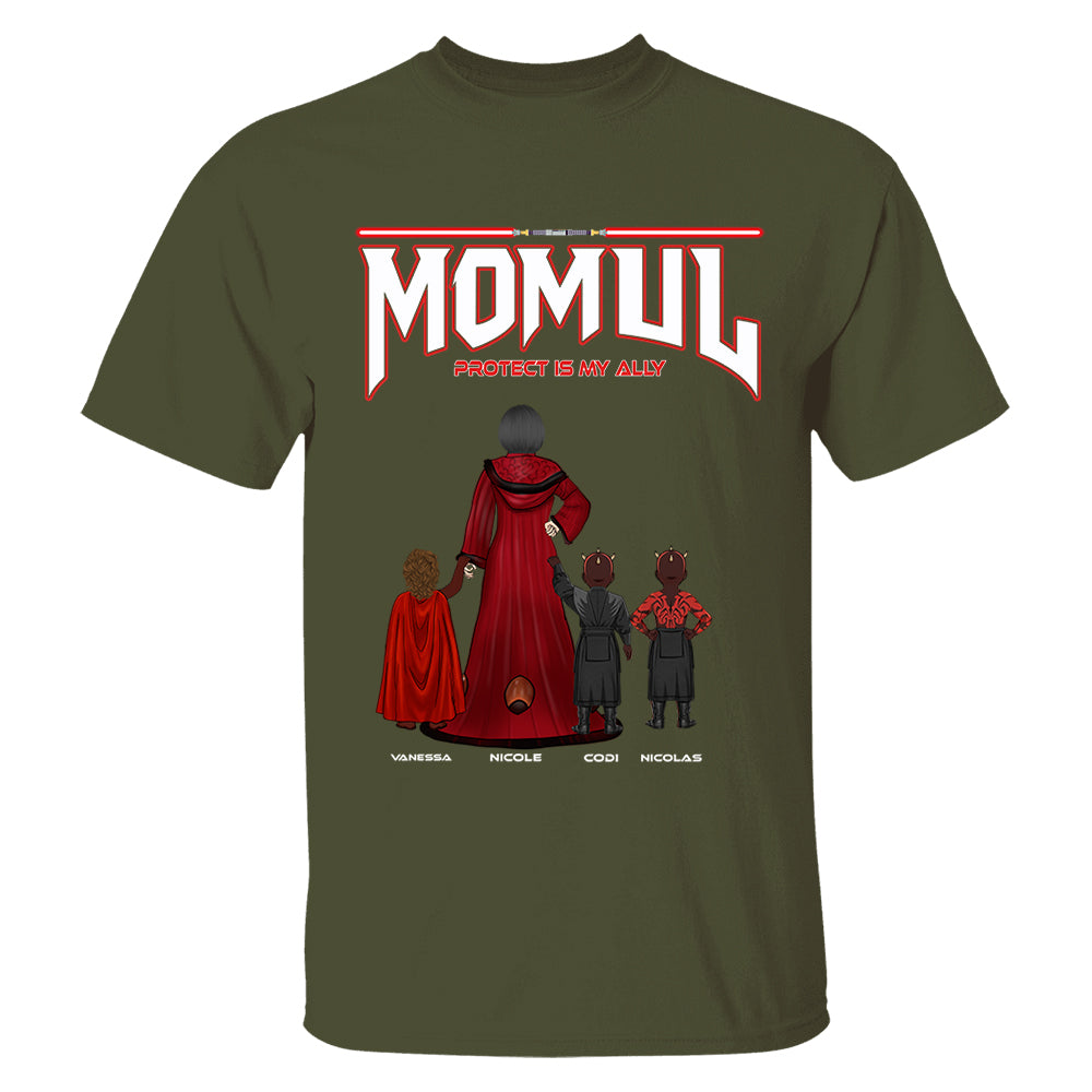 Personalized Darth Momul – Best Mom in the Galaxy Shirt For Mom - Custom Mother's Day Gift 2026 New
