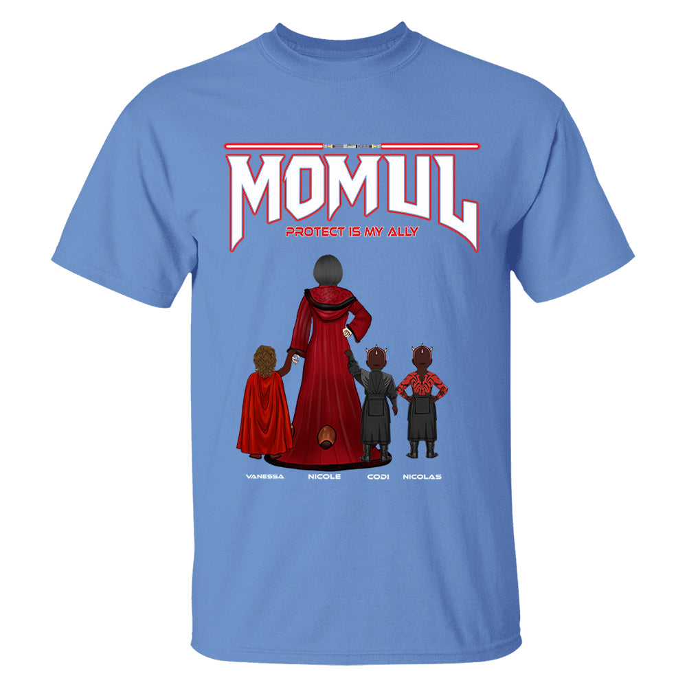 Personalized Darth Momul – Best Mom in the Galaxy Shirt For Mom - Custom Mother's Day Gift 2026 New