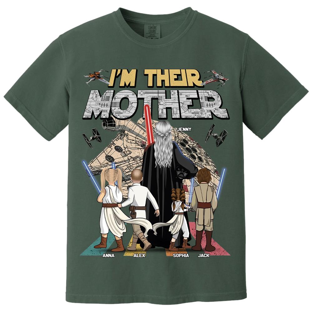 I Am Their Mother - Personalized Shirt - Gift For Mom, Mother's Day Vr2 T1807 Hv01