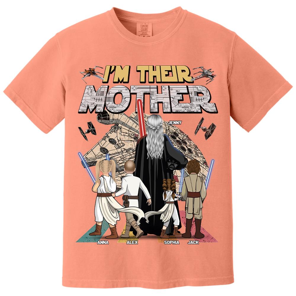 I Am Their Mother - Personalized Shirt - Gift For Mom, Mother's Day Vr2 T1807 Hv01