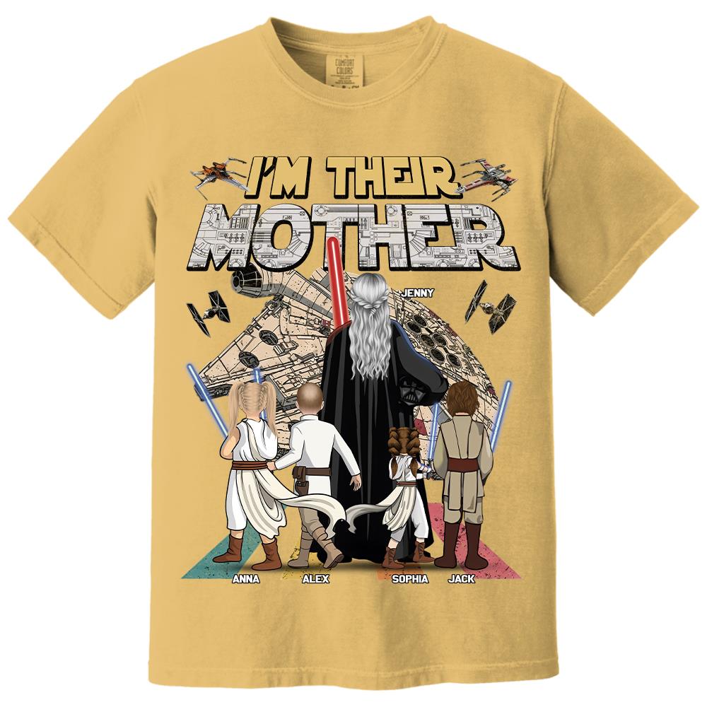 I Am Their Mother - Personalized Shirt - Gift For Mom, Mother's Day Vr2 T1807 Hv01