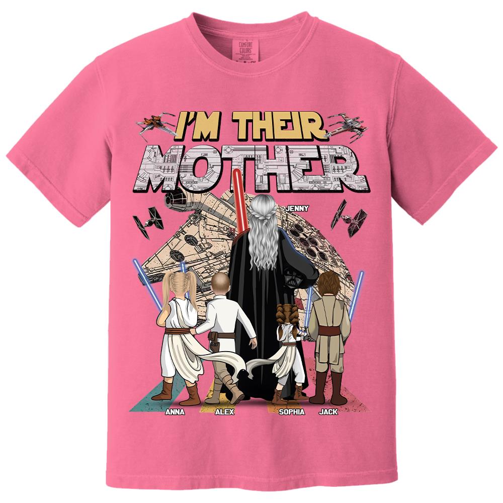 I Am Their Mother - Personalized Shirt - Gift For Mom, Mother's Day Vr2 T1807 Hv01