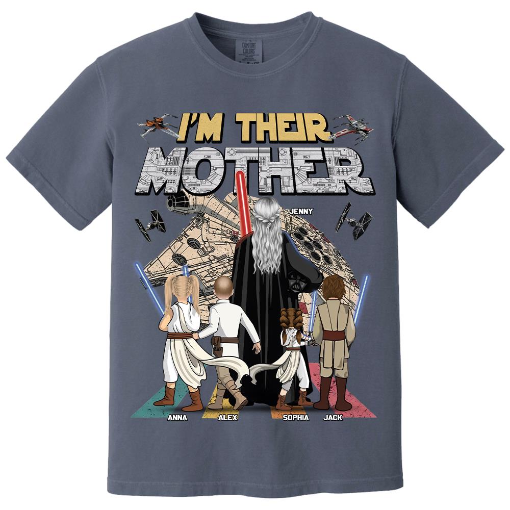I Am Their Mother - Personalized Shirt - Gift For Mom, Mother's Day Vr2 T1807 Hv01