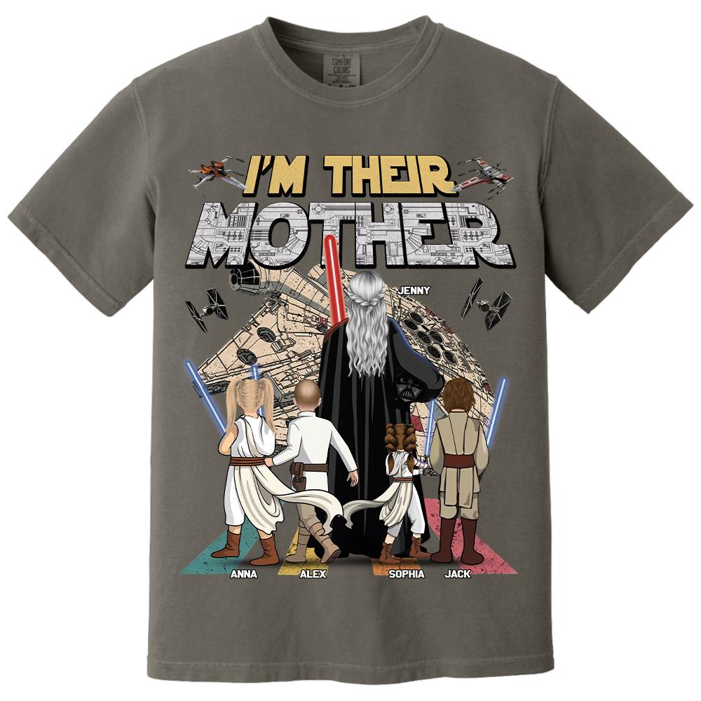 I Am Their Mother - Personalized Shirt - Gift For Mom, Mother's Day Vr2 T1807 Hv01