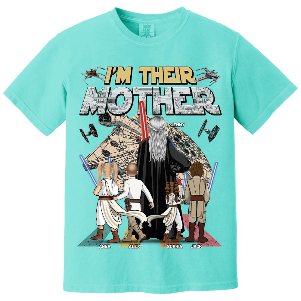 I Am Their Mother - Personalized Shirt - Gift For Mom, Mother's Day Vr2 T1807 Hv01