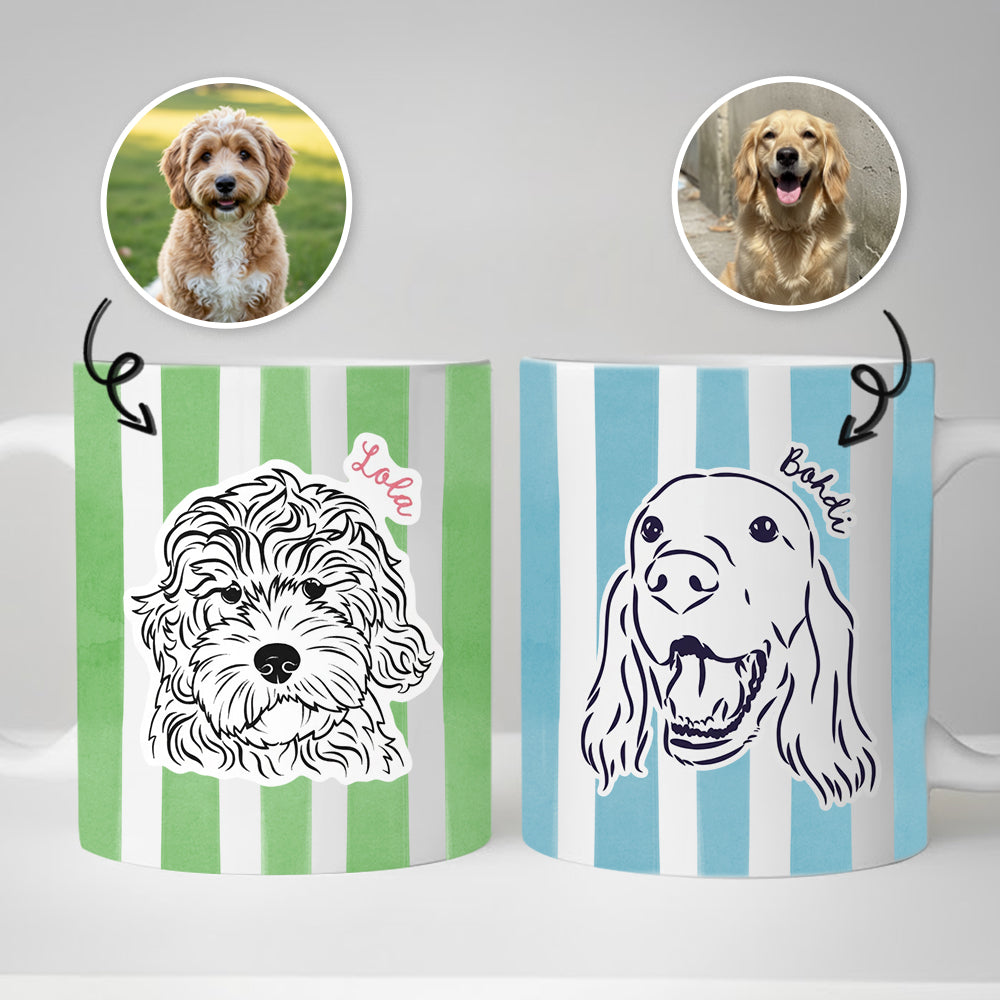 Custom Pet Mug, Custom Dog Mug, Custom Cat Mug, Custom Pet Gifts, Personalized Dog Mug, Personalized Pet Gifts, Dog Mom Gifts, Cat Mom Gift Li29