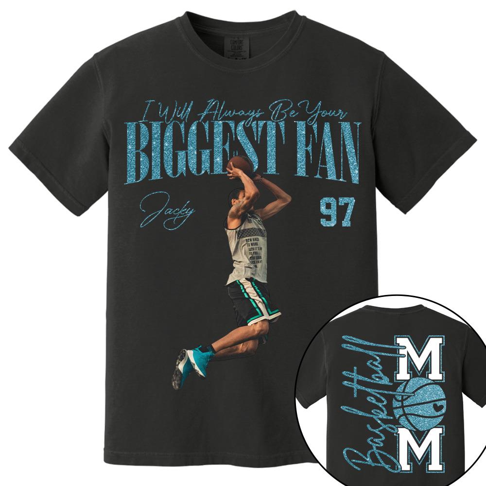 I'll Always Be Your Biggest Fan - Washed Tee Retro Bootleg Shirt For Basketball Players Na02 Hv01