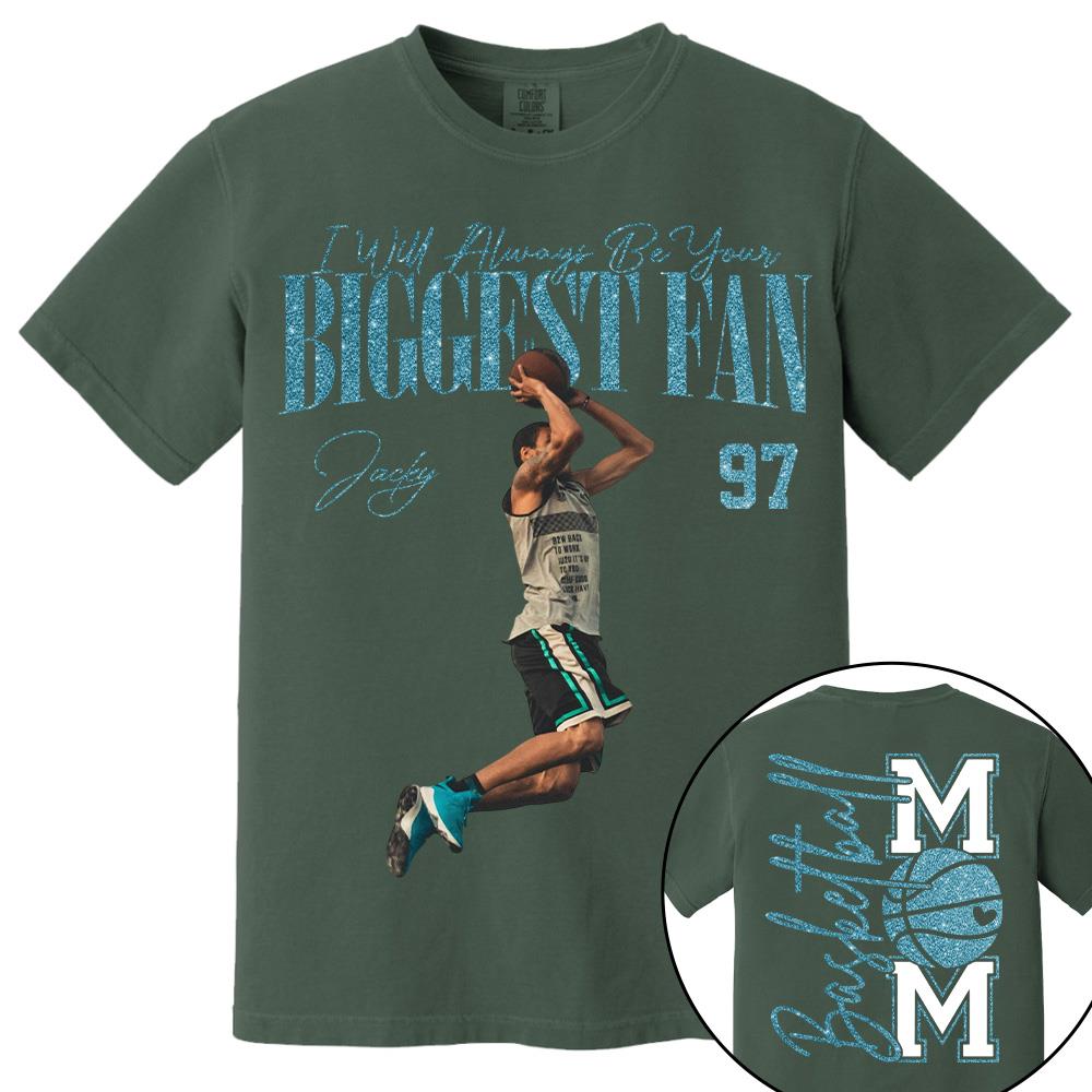 I'll Always Be Your Biggest Fan - Washed Tee Retro Bootleg Shirt For Basketball Players Na02 Hv01