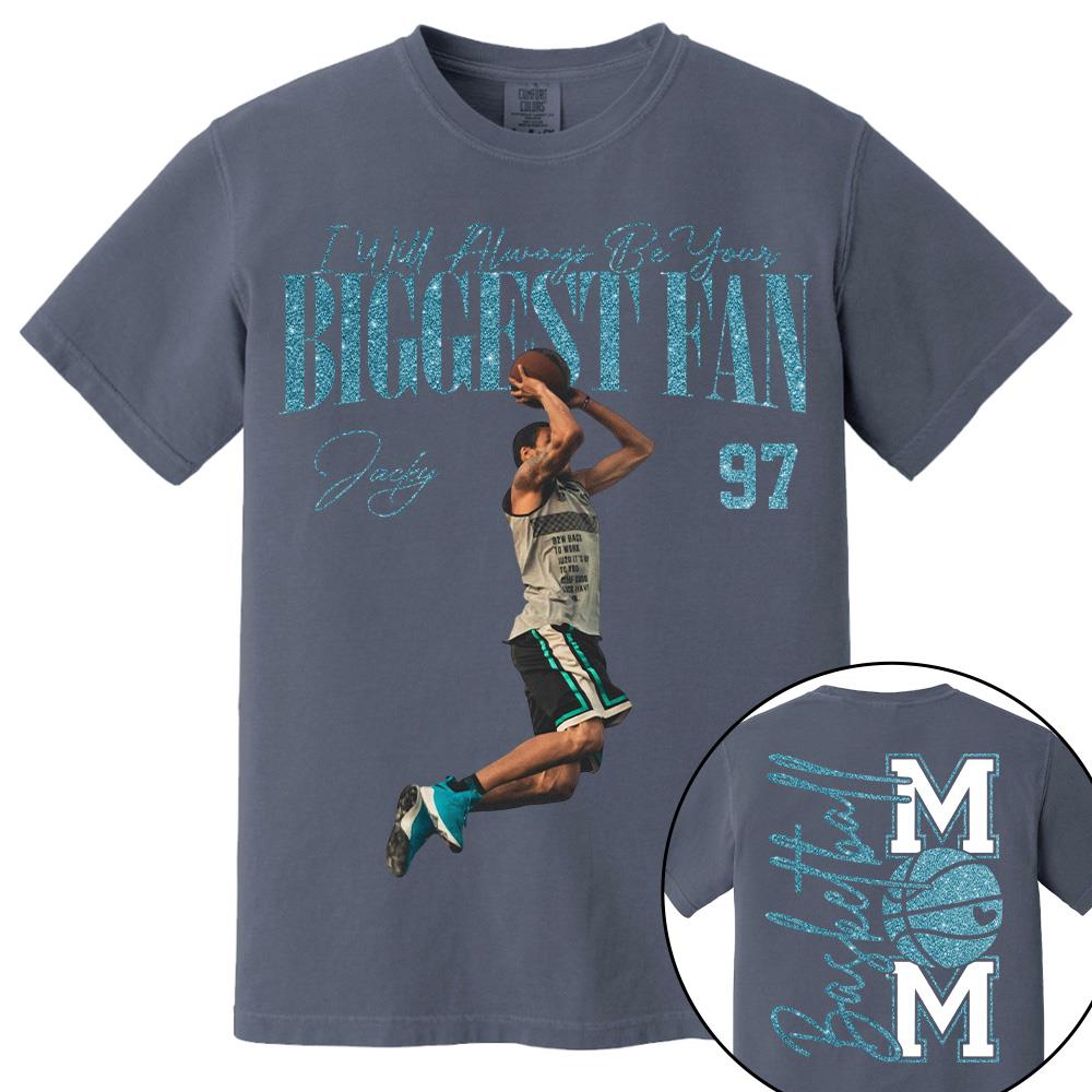 I'll Always Be Your Biggest Fan - Washed Tee Retro Bootleg Shirt For Basketball Players Na02 Hv01