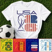 2026 Soccer Fan Shirt, Any Country Flag 26 Tee, Custom Country Code Shirt, International Football Tournament Fan Gift, World Soccer 2026 Tee Nh00