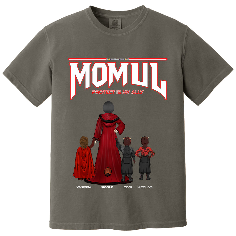 Personalized Darth Momul – Best Mom in the Galaxy Shirt For Mom - Custom Mother's Day Gift 2026 New