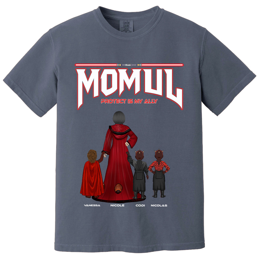 Personalized Darth Momul – Best Mom in the Galaxy Shirt For Mom - Custom Mother's Day Gift 2026 New