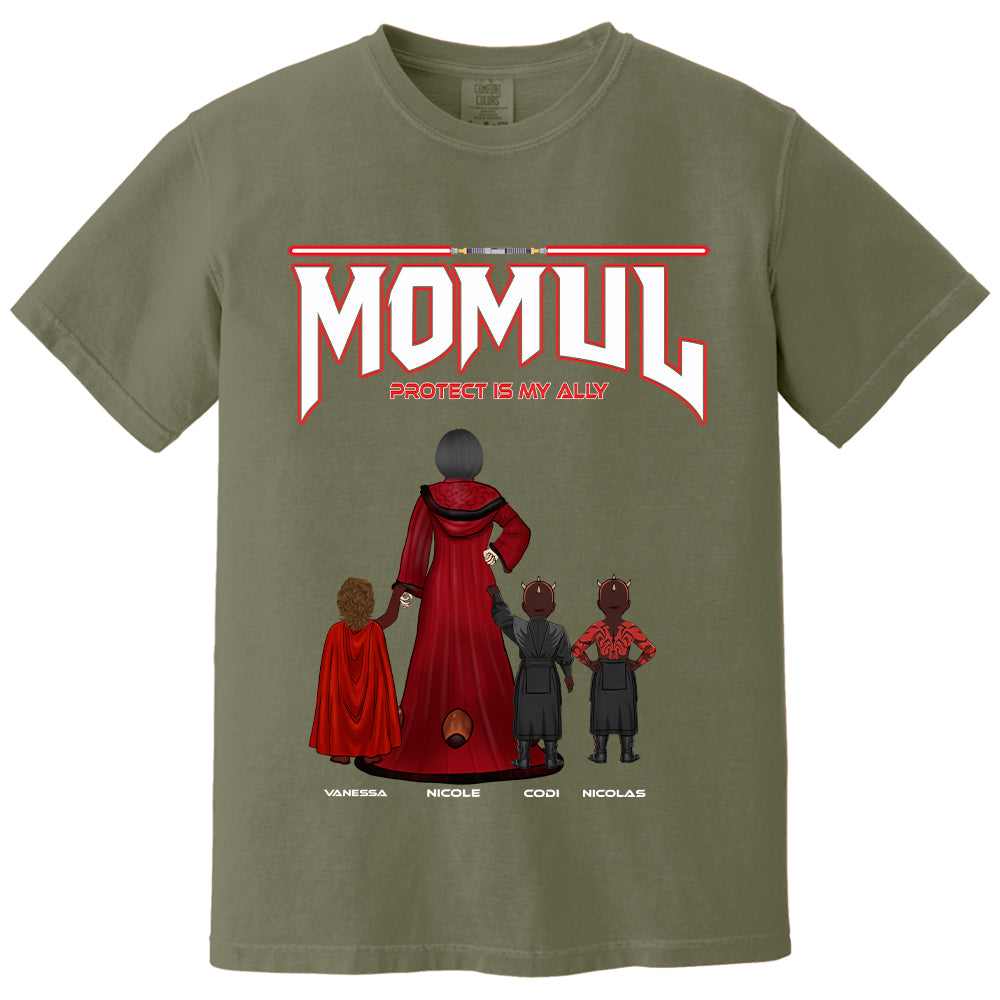 Personalized Darth Momul – Best Mom in the Galaxy Shirt For Mom - Custom Mother's Day Gift 2026 New