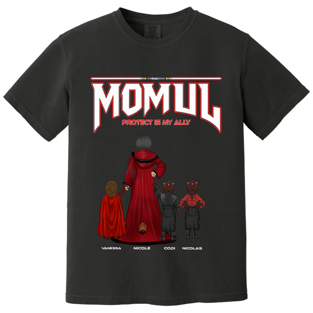 Personalized Darth Momul – Best Mom in the Galaxy Shirt For Mom - Custom Mother's Day Gift 2026 New