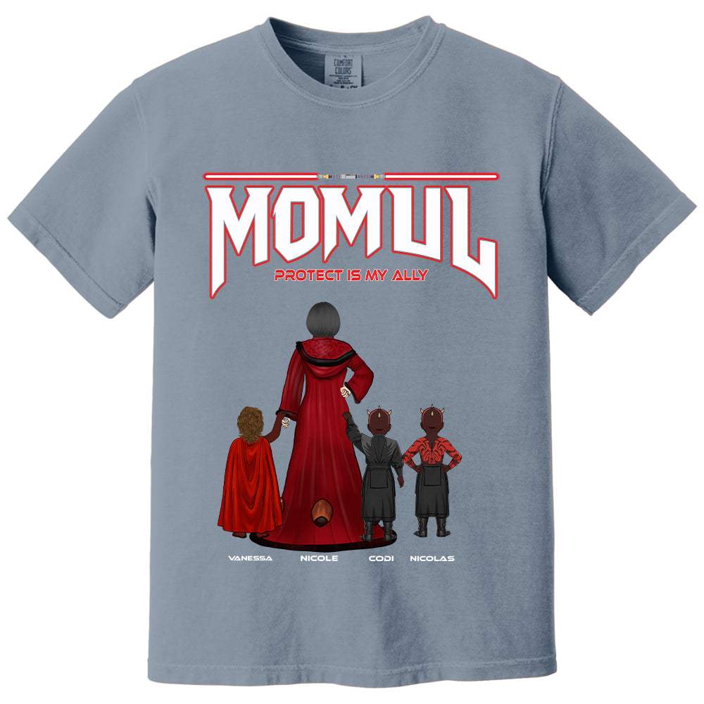 Personalized Darth Momul – Best Mom in the Galaxy Shirt For Mom - Custom Mother's Day Gift 2026 New