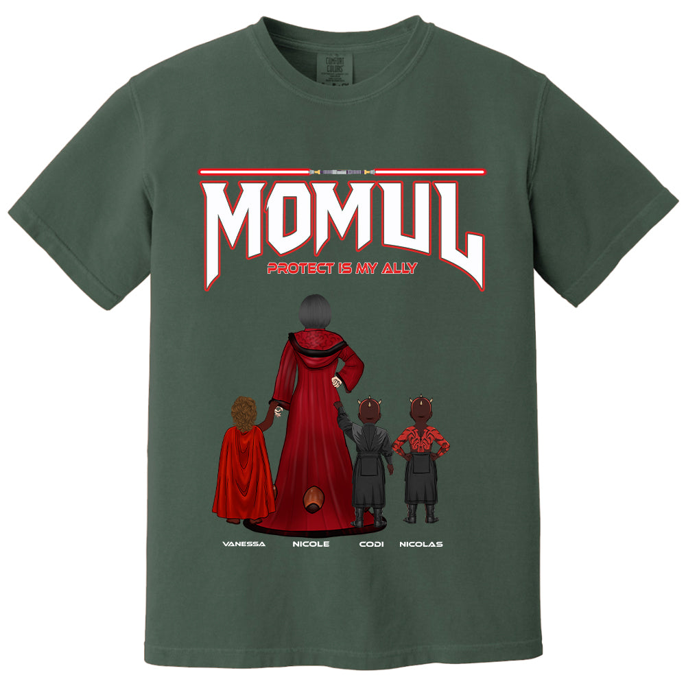 Personalized Darth Momul – Best Mom in the Galaxy Shirt For Mom - Custom Mother's Day Gift 2026 New