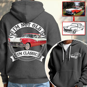 I'm Not Old I'm Classic Funny Car Graphic Personalized Car's Photo Zip Hoodie