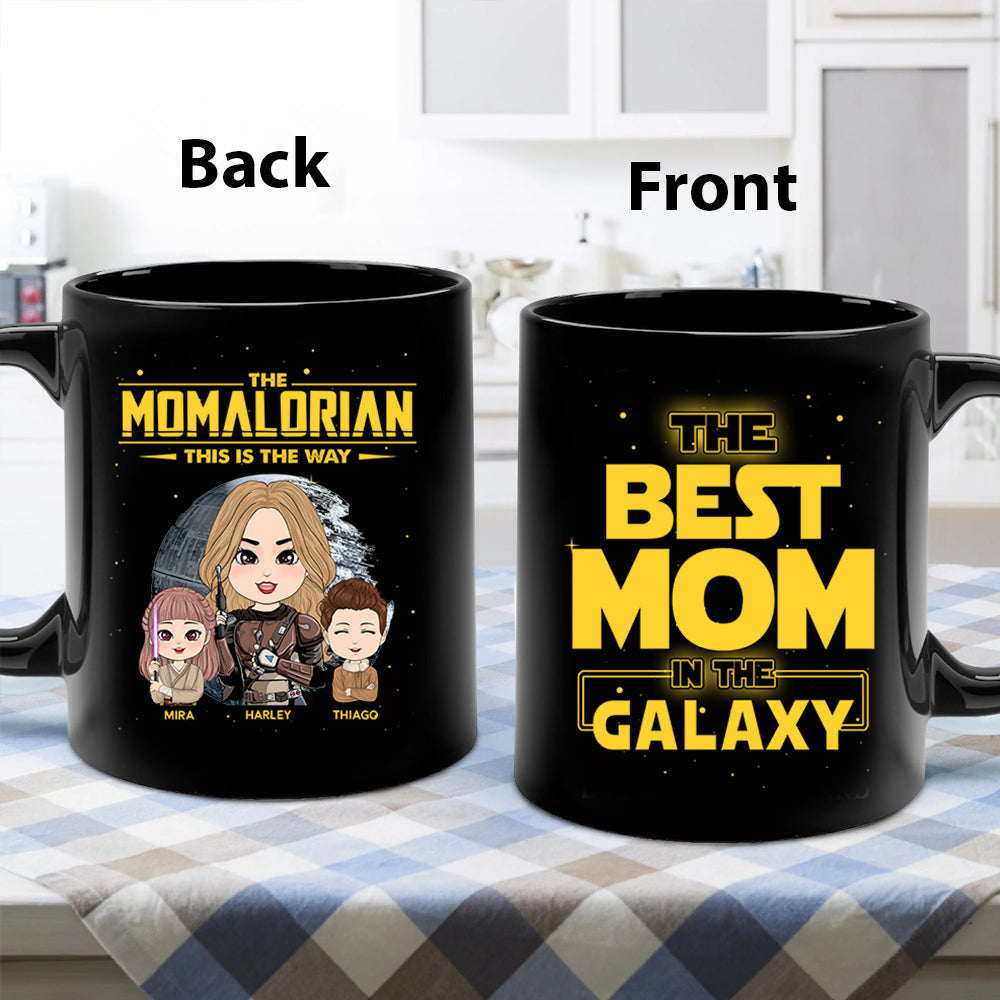 The Momalorian - Personalized Mug Gift For Mom Grandma