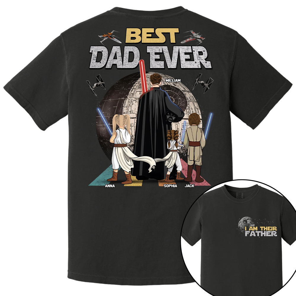 I Am Their Father Best Dad Ever - Personalized Shirt - Gift For Dad, Father's Day 2026 T1807 T24