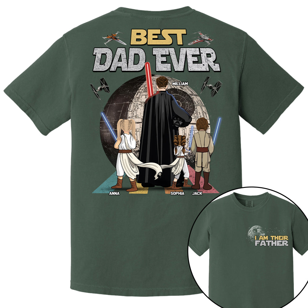 I Am Their Father Best Dad Ever - Personalized Shirt - Gift For Dad, Father's Day 2026 T1807 T24