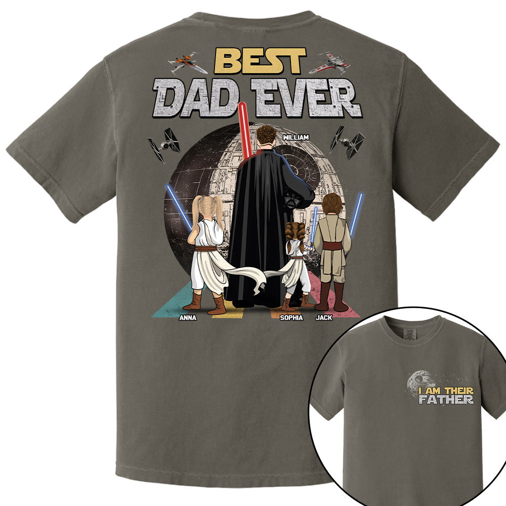 I Am Their Father Best Dad Ever - Personalized Shirt - Gift For Dad, Father's Day 2026 T1807 T24