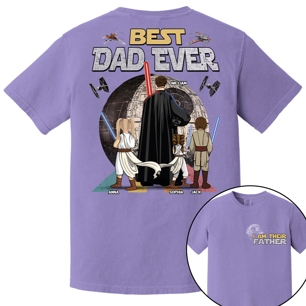 I Am Their Father Best Dad Ever - Personalized Shirt - Gift For Dad, Father's Day 2026 T1807 T24