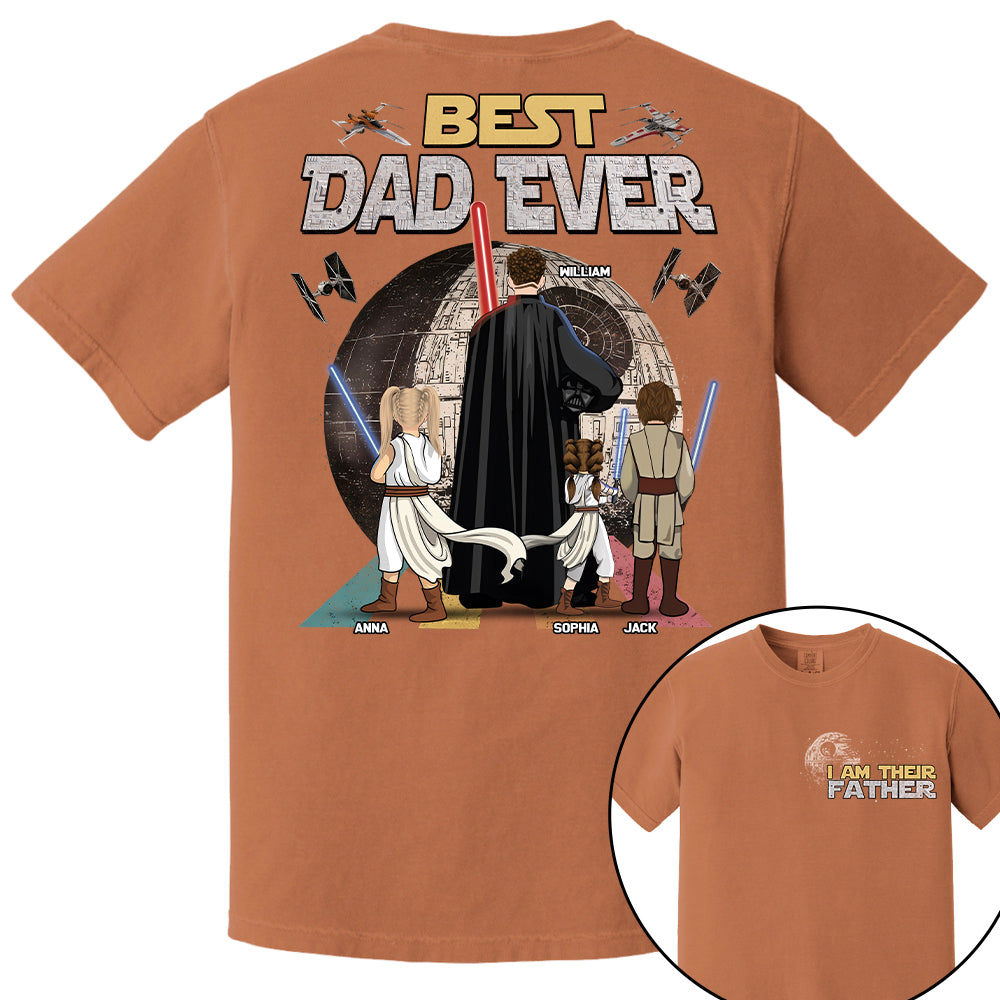 I Am Their Father Best Dad Ever - Personalized Shirt - Gift For Dad, Father's Day 2026 T1807 T24