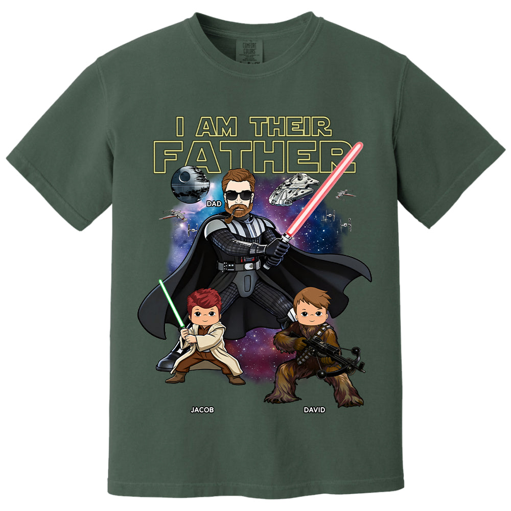 I Am Their Father Custom Vintage Style Shirt For Dad - Father's Day Gift New VH01