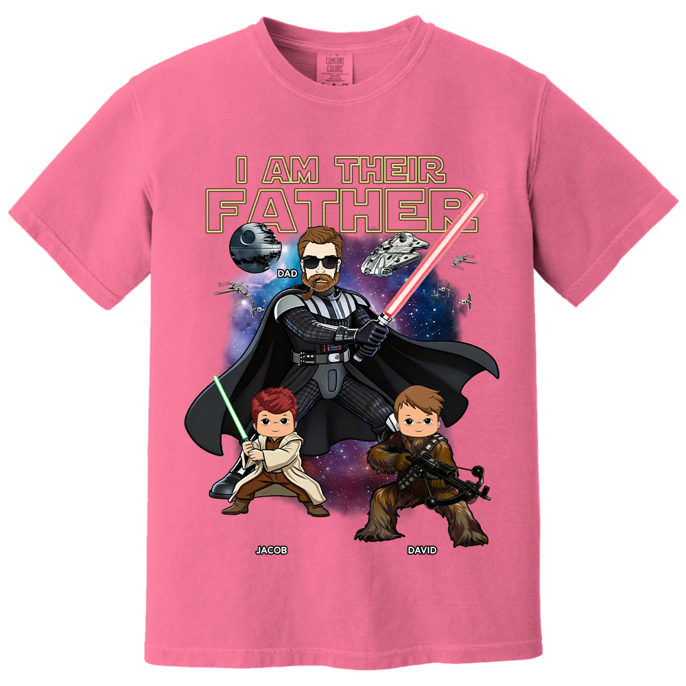 I Am Their Father Custom Vintage Style Shirt For Dad - Father's Day Gift New VH01