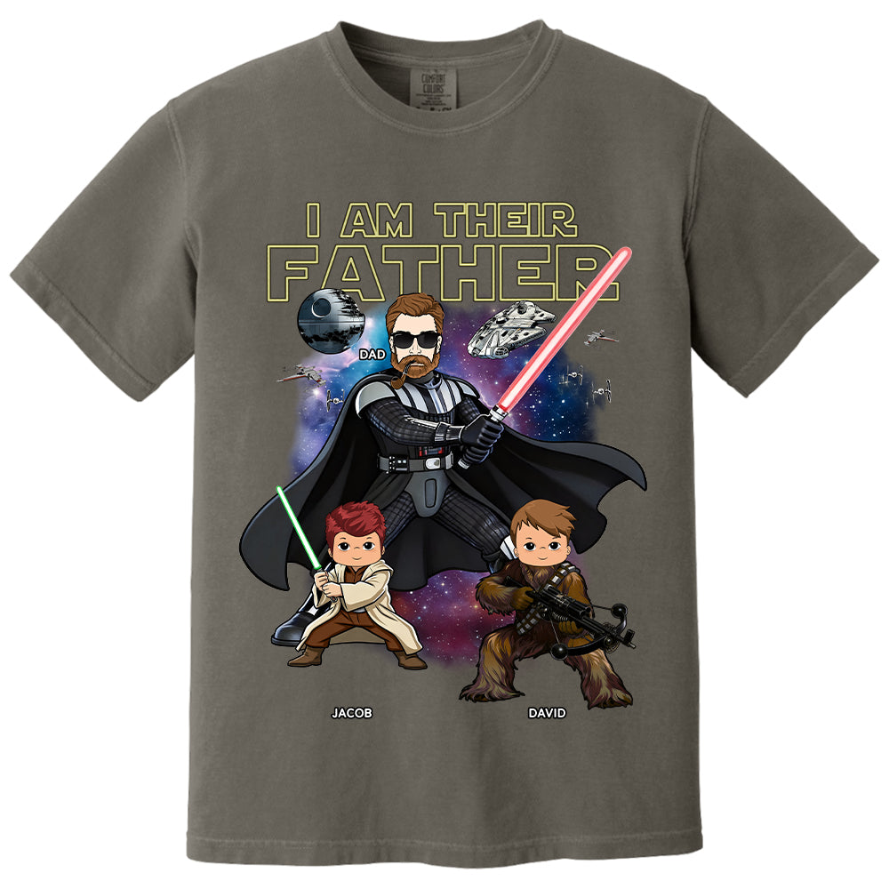I Am Their Father Custom Vintage Style Shirt For Dad - Father's Day Gift New VH01