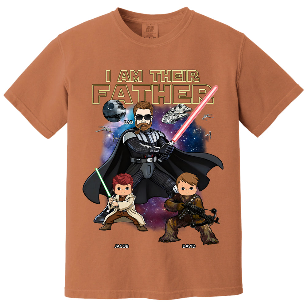 I Am Their Father Custom Vintage Style Shirt For Dad - Father's Day Gift New VH01