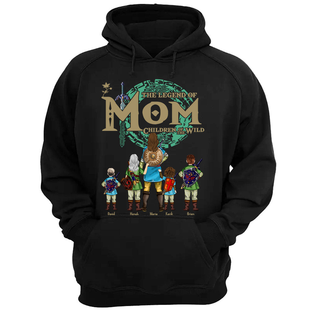 Custom The Legend of Mom Children Of The Wild Shirt - Best Mom Ever - Mother's Day 2025 Personalized Shirt