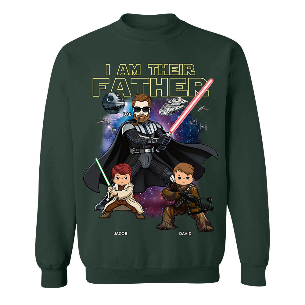 I Am Their Father Custom Vintage Style Shirt For Dad - Father's Day Gift New VH01