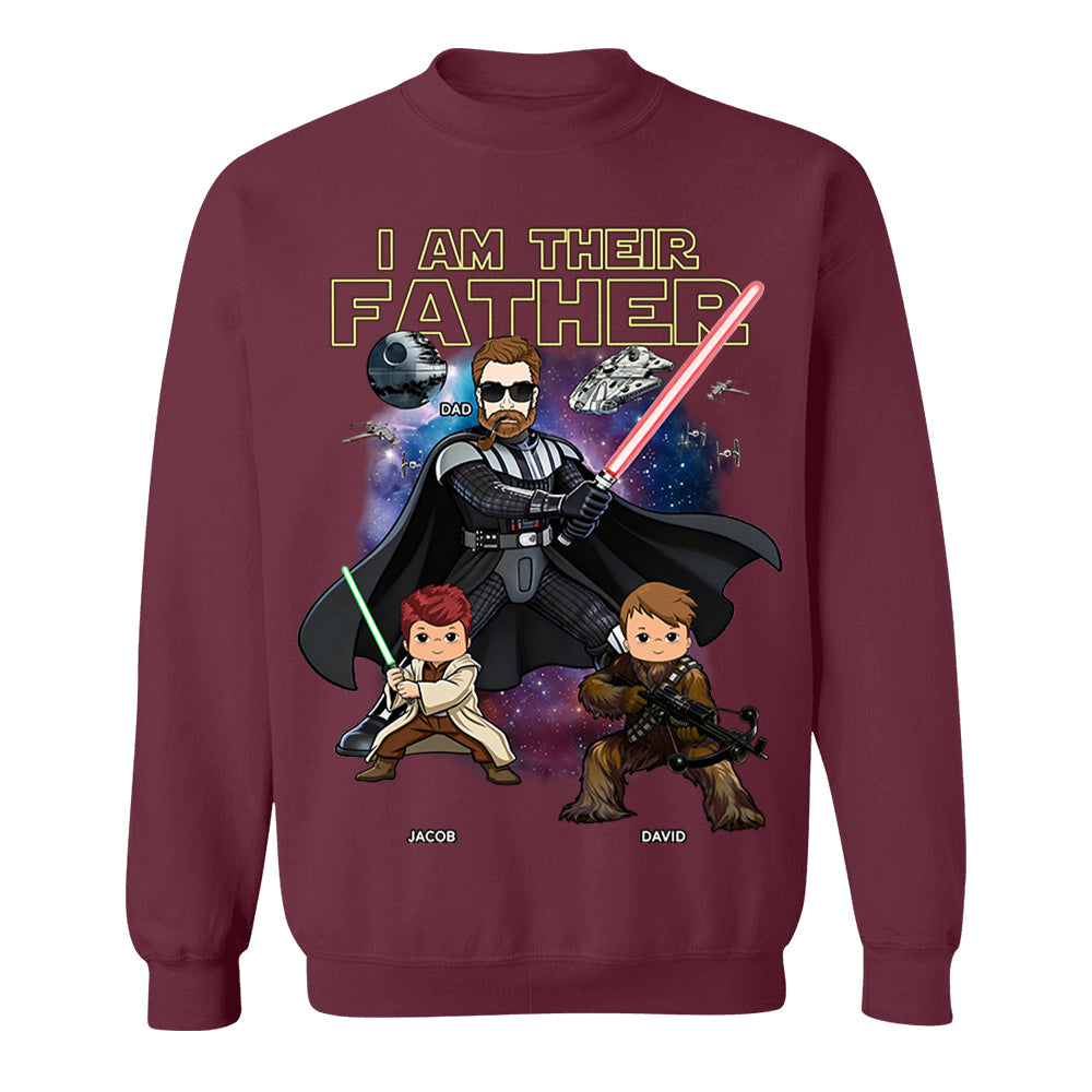 I Am Their Father Custom Vintage Style Shirt For Dad - Father's Day Gift New VH01