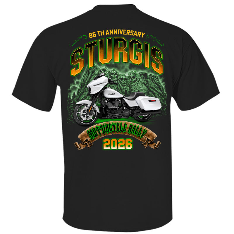 Celebrate 86th Anniversary - 2026 Sturgis Motorcycle Rally Black Hills Gold - Personalized Upload Vehicle Photo For Biker Vrs 2 A2110