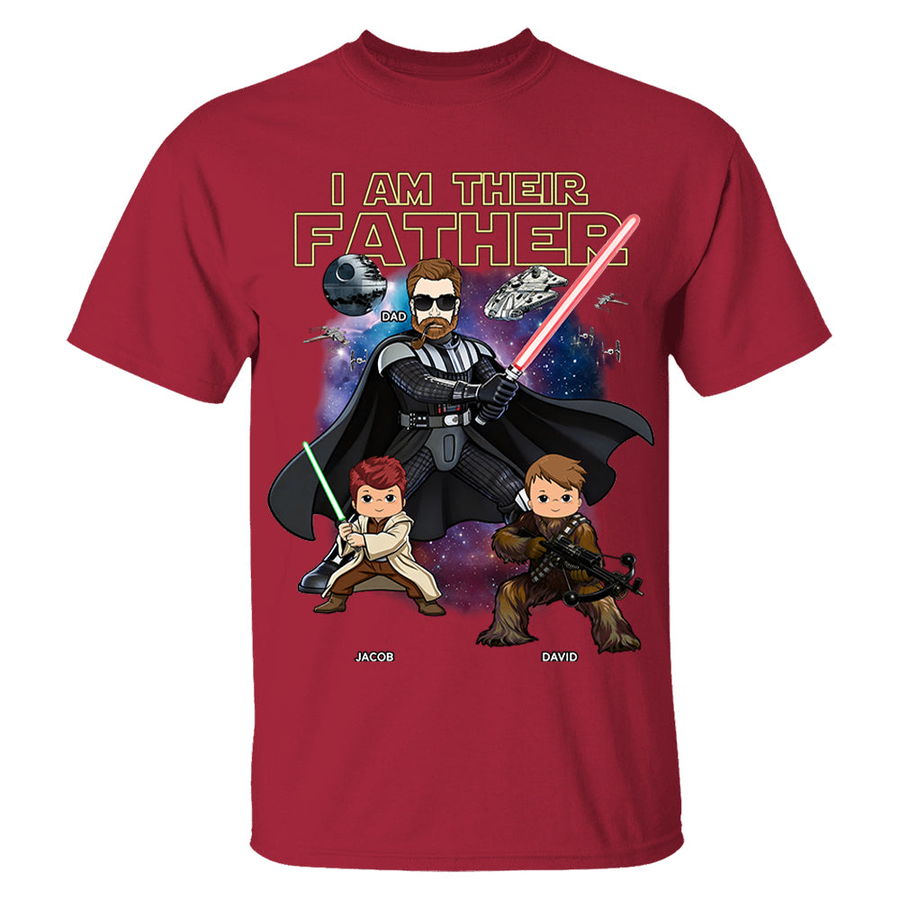 I Am Their Father Custom Vintage Style Shirt For Dad - Father's Day Gift New VH01