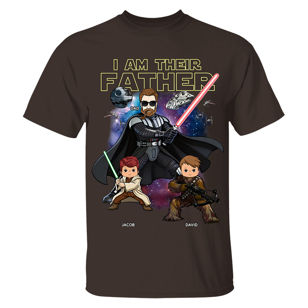 I Am Their Father Custom Vintage Style Shirt For Dad - Father's Day Gift New VH01