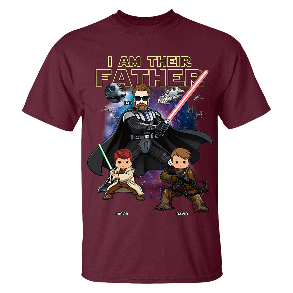 I Am Their Father Custom Vintage Style Shirt For Dad - Father's Day Gift New VH01
